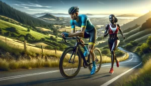 Cyclists vs Runners legs